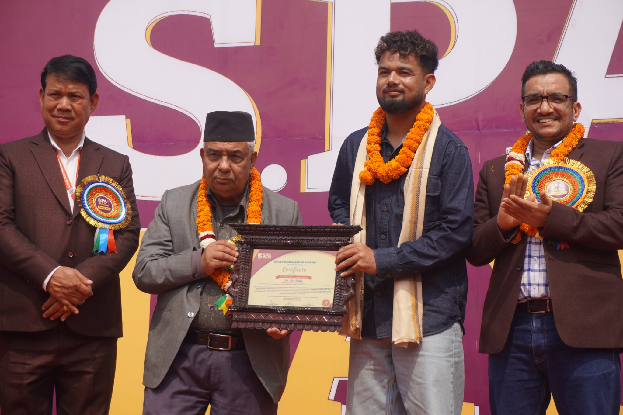 विश्वकप खेलेका दुई क्रिकेट खेलाडीलाई नगदसहित ‘एसपीए सम्मान’