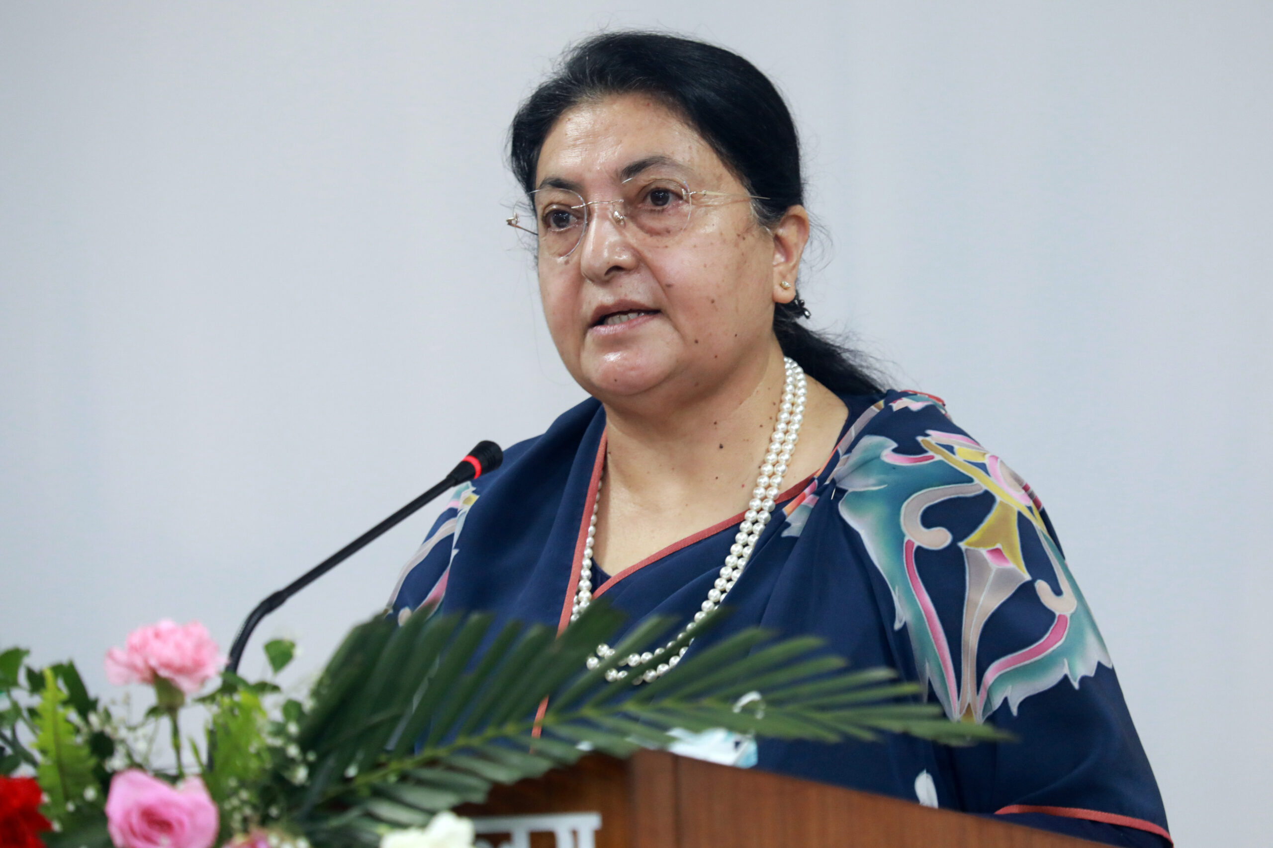 विद्या भण्डारीले भनिन्–एमाले अध्यक्ष हुन आएकी हुँ, प्रधानमन्त्रीका लागि पनि खुला छु