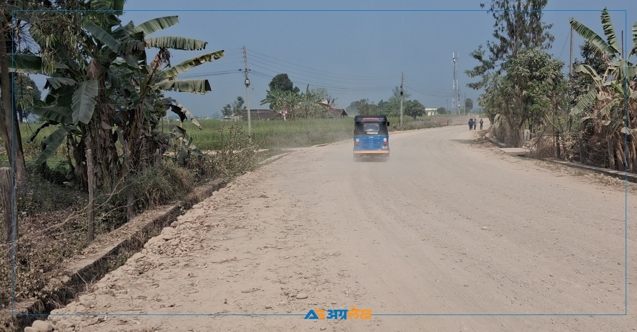 चौकीडाँडा–ओलानी सडक अलपत्र पार्दै `हाकिम´को कम्पनी