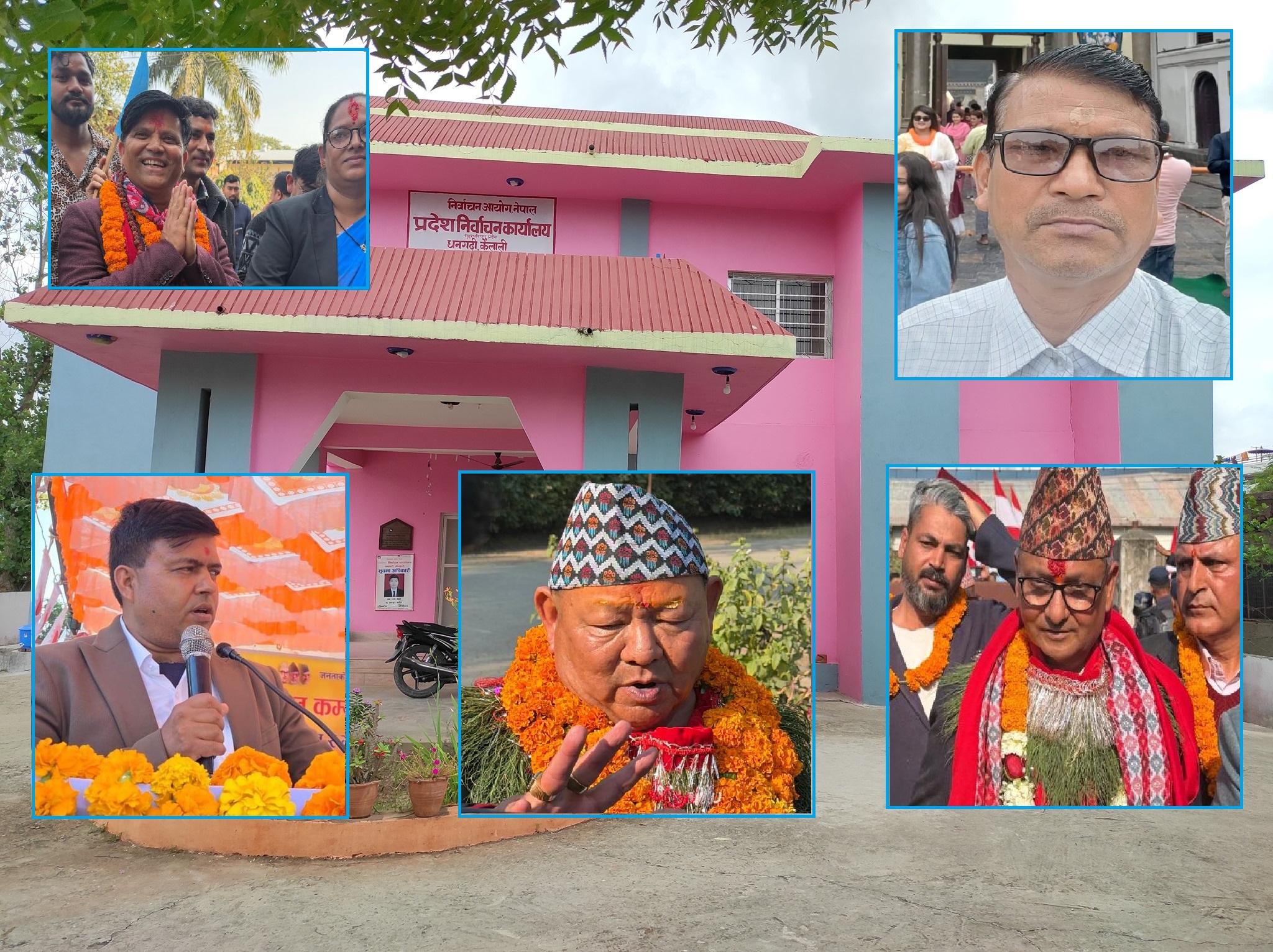 कैलालीका ५ निर्वाचन क्षेत्रमा ६४ जनाको उम्मेदवारी, कुन क्षेत्रमा को–को भयो उम्मेदवार ?