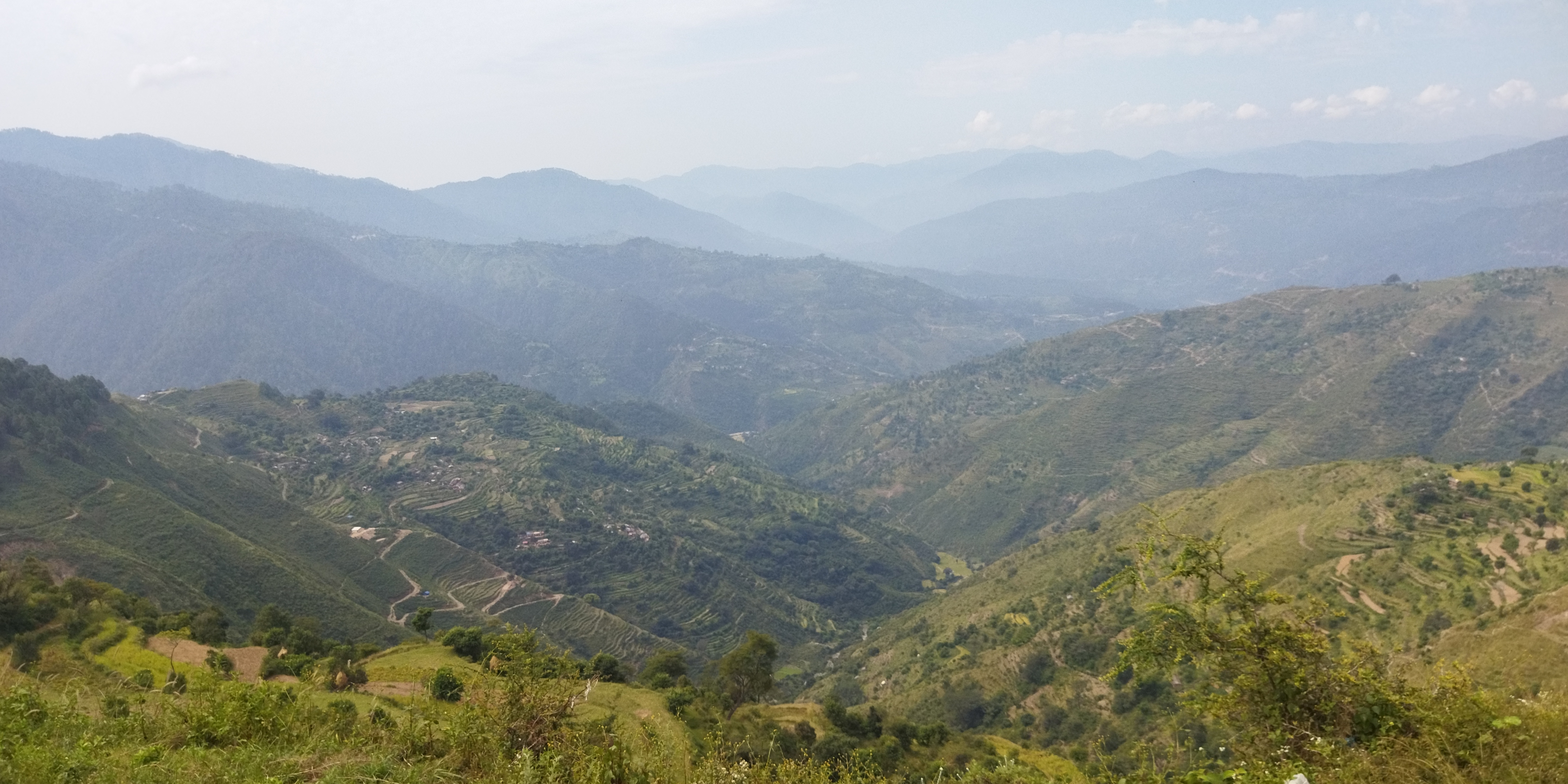 रित्तिँदै सुदूरपश्चिमका पहाडी गाउँ