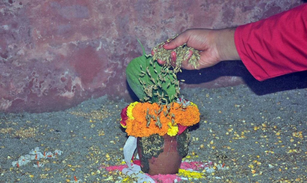 दसैँ सुरु, आज घटस्थापना