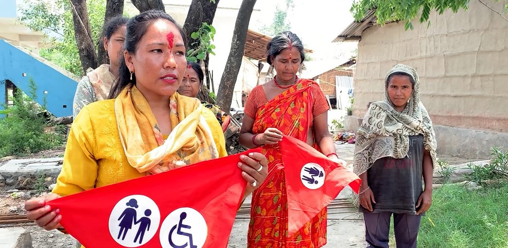 कञ्चनपुरको कुतियाकबर गाउँ, जहाँ बाढीसँग लड्न झुन्ड्याइयो ‘रातो झण्डा’