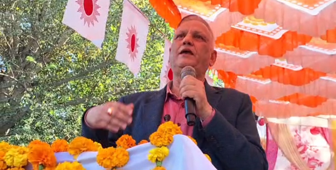 धनगढीको जनप्रदर्शनमा लेखराजले भने- एमाले जिउँदै छ