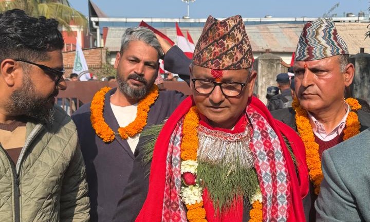 कैलाली ५ का कांग्रेस उम्मेद्वार शाहले भोट माग्नु पर्ने बेला मागे नोट