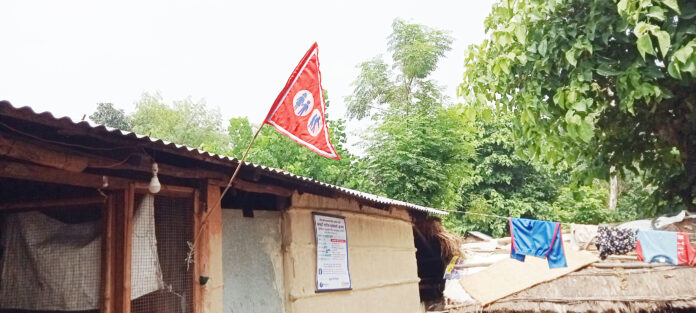कञ्चनपुरको कुतियाकबर गाउँ, जहाँ बाढीसँग लड्न झुन्ड्याइयो ‘रातो झण्डा’
