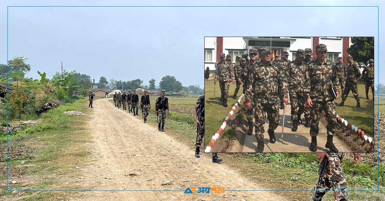 सुदूरपश्चिममा प्रधानसेनापतिको निरीक्षण भ्रमण, चुनावमा यसरी परिचालन हुँदैछ सेना