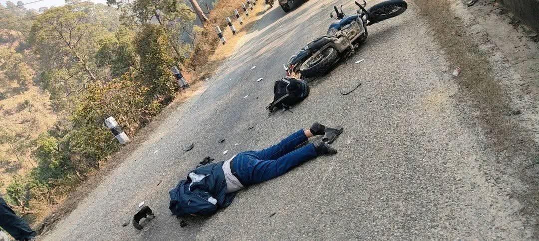 कैलालीमा सवारी दुर्घटना, धनगढीका बमको मृत्यु